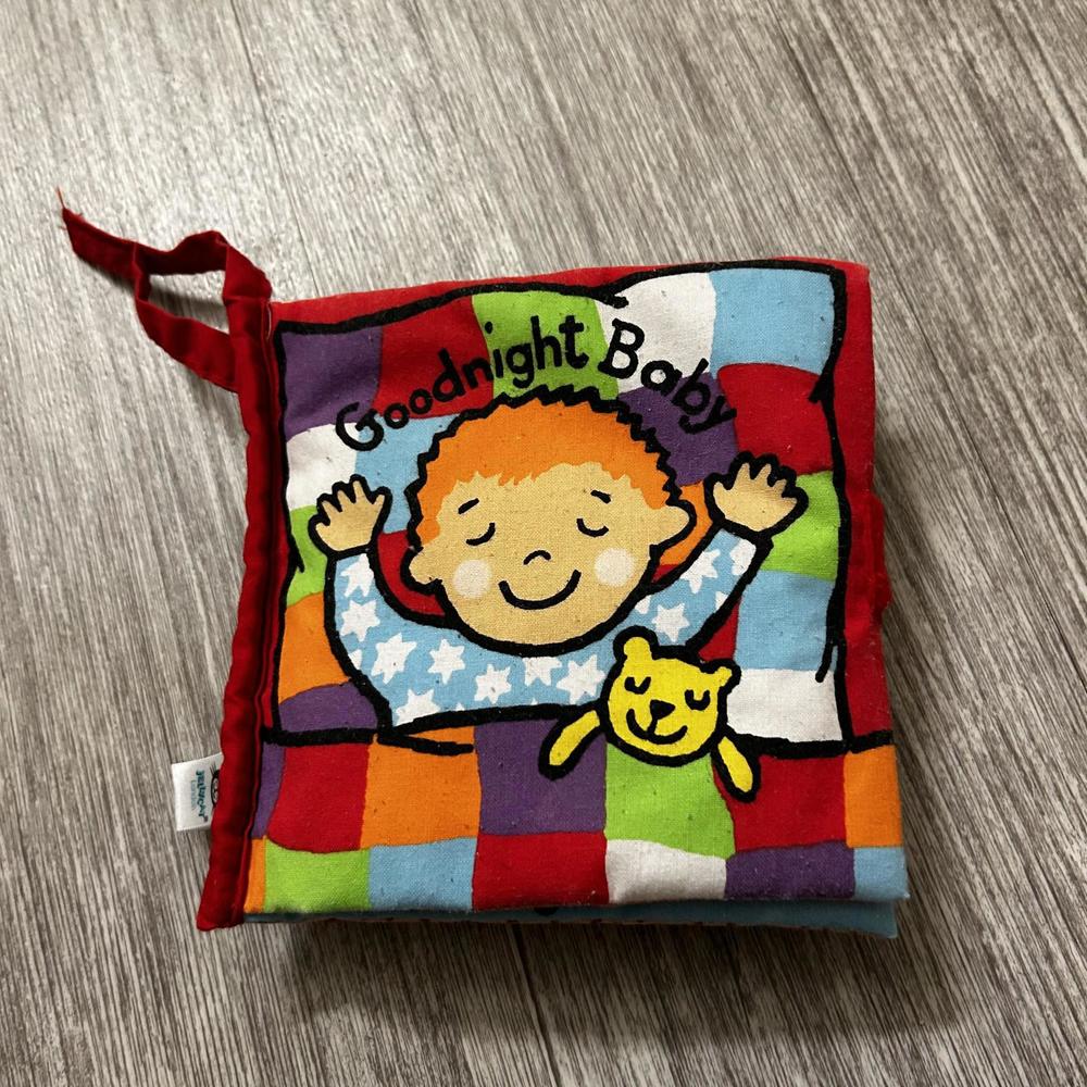 Jelly Cat Good Night Baby Cloth Book-Jelly Cat
